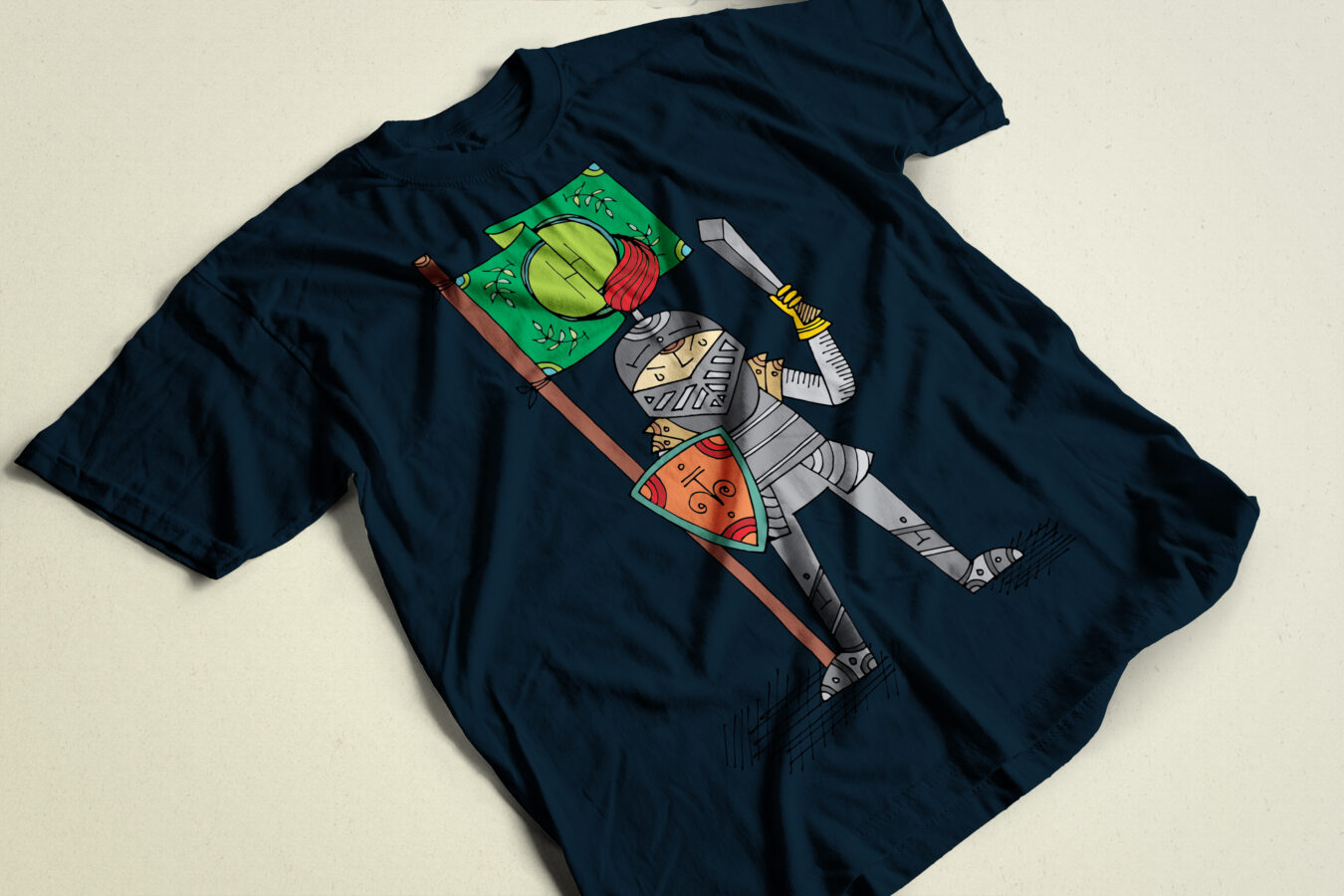 camiseta guerreiro