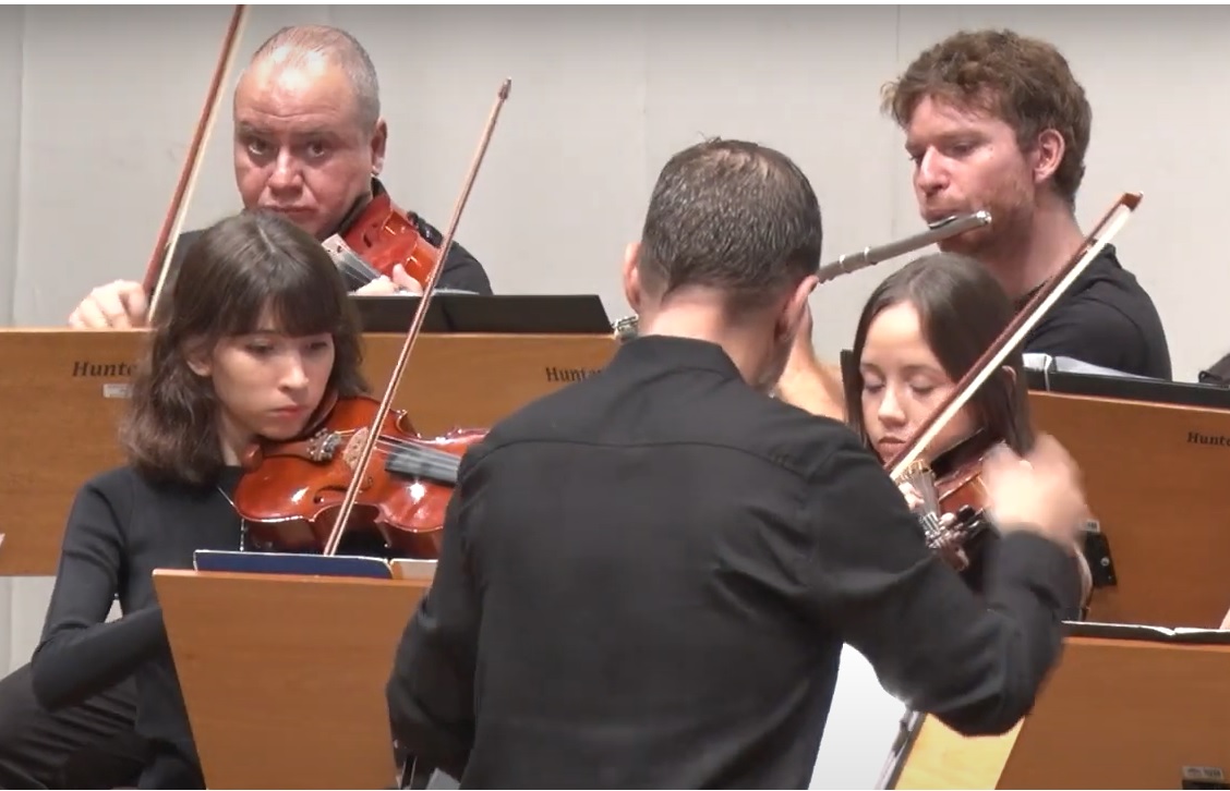 Alexandre na Orquestra